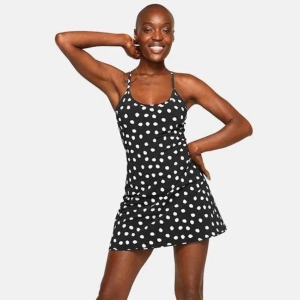 Polka Dot Exercise Dress